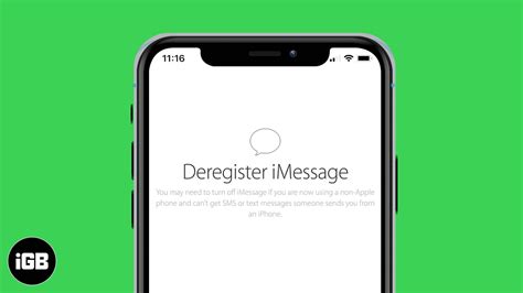 deregister imessage online without iphone